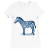 caged Ladies Fitted T-Shirt
