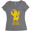 the dark sun Women's Triblend Scoop T-shirt