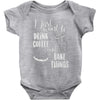 i just want to drink coffee &amp; bake things Baby Bodysuit