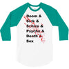 the heads 3/4 Sleeve Shirt