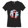 adventure girl Women's V-Neck T-Shirt