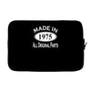 made in 1975 mens 40th birthday Laptop sleeve