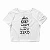 mark it zero Crop Top