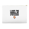smell of christmas in the morning Accessory Pouches