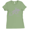 banksy fallen angel Ladies Fitted T-Shirt