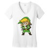 blowing bits Women's V-Neck T-Shirt