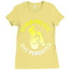 nevertheless, she persisted Ladies Fitted T-Shirt