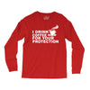 for your protection Long Sleeve Shirts