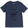 Silence (f94) V-Neck Tee