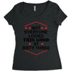 not everyone looks this good at sixty three Women's Triblend Scoop T-shirt