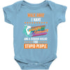 walk away i have anger issues and a serious dislike for stupid people Baby Bodysuit