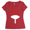 uchiha clan symbol crest   anime itachi sasuke naruto cosplay gift tee Women's Triblend Scoop T-shirt
