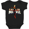 captain marvel 2 Baby Bodysuit