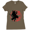 goku Ladies Fitted T-Shirt