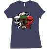 power minions vectorized Ladies Fitted T-Shirt
