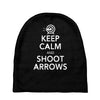 keep calm &amp; shoot arrows Baby Beanies