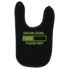 sarcasm loading funny computer tech gee Baby Bibs