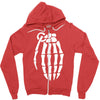 bones grenade jesse pinkman breaking the bad fully printed Zipper Hoodie