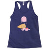 ice cream ghost Racerback Tank