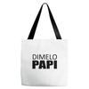 dimelo papi nicky jam reggaeton regueton  black Tote Bags
