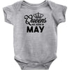 queens are born in may Infant Clothing