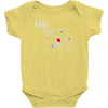 up and atom funny science best product Baby Bodysuit