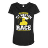 glorious pc gaming master race Maternity Scoop Neck T-shirt