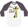 moo, i'm a goat 3/4 Sleeve Shirt