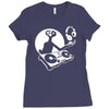 dj et hacke musik Ladies Fitted T-Shirt