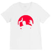moonlight dark V-Neck Tee