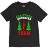 christmas drinking team V-Neck Tee