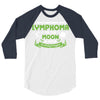 I Love Someone with Lymphoma Cancer to The Moon and Back to Infinity 3/4 Sleeve Shirt