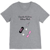 Creating a Little Disney Magic Pink Glitter V-Neck Tee