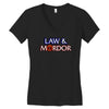 law &amp; mordor Women's V-Neck T-Shirt