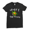 world's best mommy Ladies Fitted T-Shirt