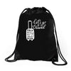 for travel enthusiasts! Drawstring Bags