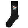 a turtle made it to the water Socks
