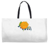orange juice Weekender Totes