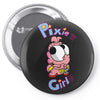 pixie girl Pin-back button