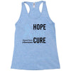 hope love cure stomach cancer awareness Racerback Tank
