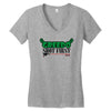 shot first jk Women's V-Neck T-Shirt