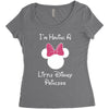I'm Having a Little Disney Princess Women's Triblend Scoop T-shirt