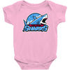 amity island sharks Baby Onesie