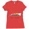 by a nose Ladies Fitted T-Shirt