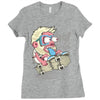 nerd attack Ladies Fitted T-Shirt
