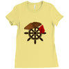 65. jacks backk 027 Ladies Fitted T-Shirt