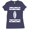 adult crayon Ladies Fitted T-Shirt