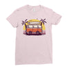 Sunset Van Ladies Fitted T-Shirt