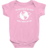 the rotation of earth really makes my day Baby Onesie