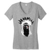 native american Women's V-Neck T-Shirt